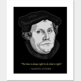 Martin Luther Quote Posters and Art